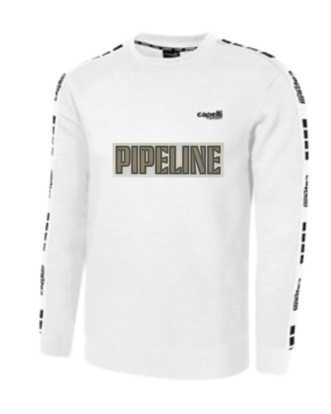 White Pipeline Women's Crew Neck